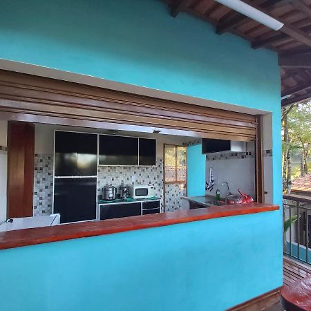 Chale Pavao Azul Hotel Cunha Bagian luar foto