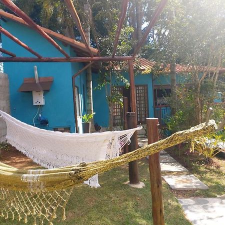 Chale Pavao Azul Hotel Cunha Bagian luar foto