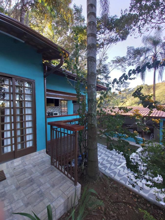 Chale Pavao Azul Hotel Cunha Bagian luar foto