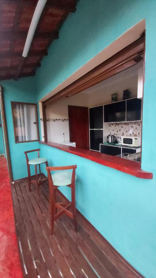 Chale Pavao Azul Hotel Cunha Bagian luar foto