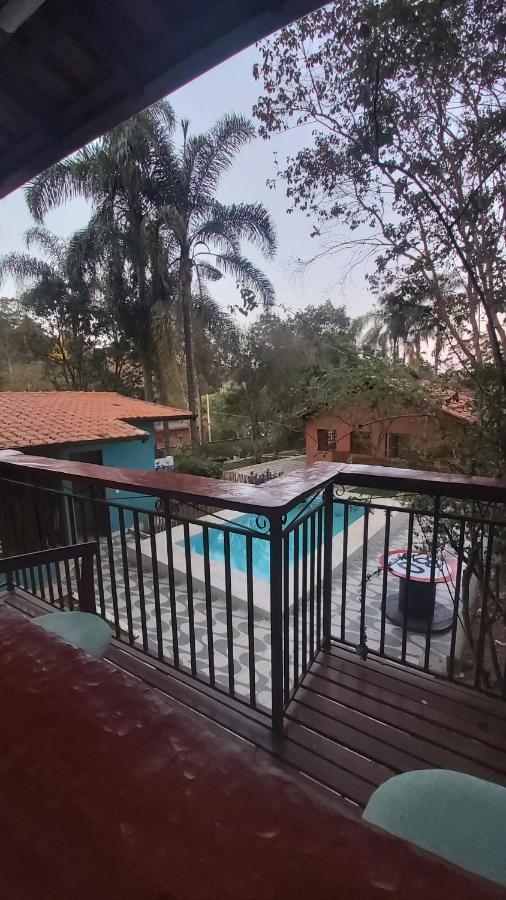 Chale Pavao Azul Hotel Cunha Bagian luar foto