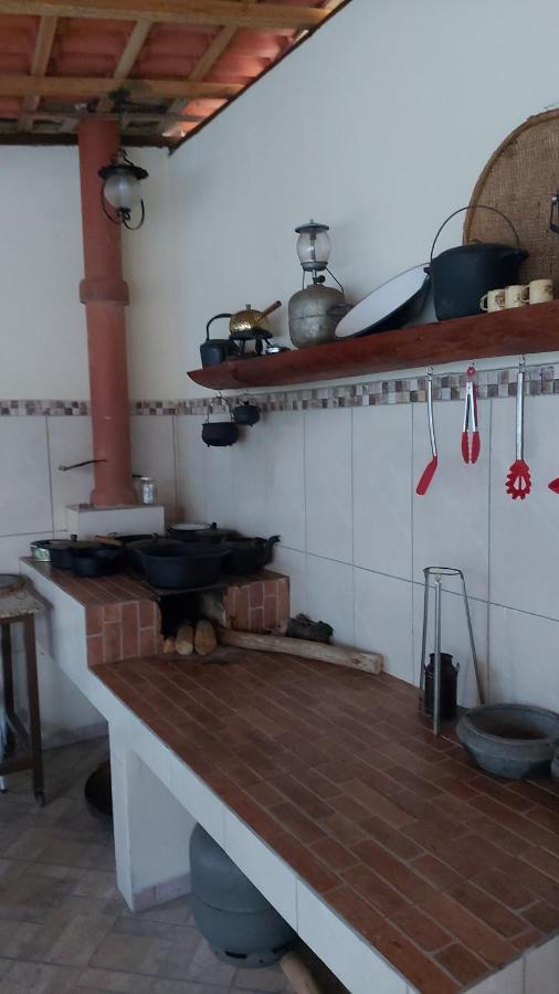 Chale Pavao Azul Hotel Cunha Bagian luar foto