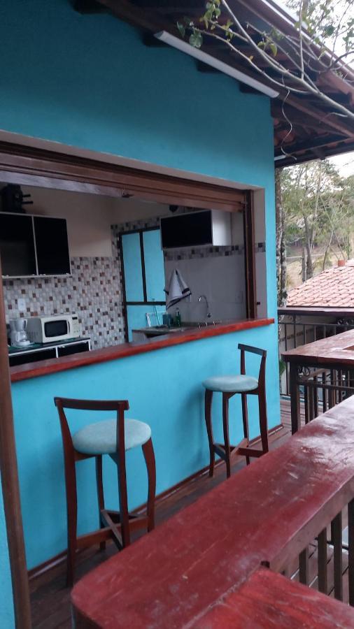 Chale Pavao Azul Hotel Cunha Bagian luar foto