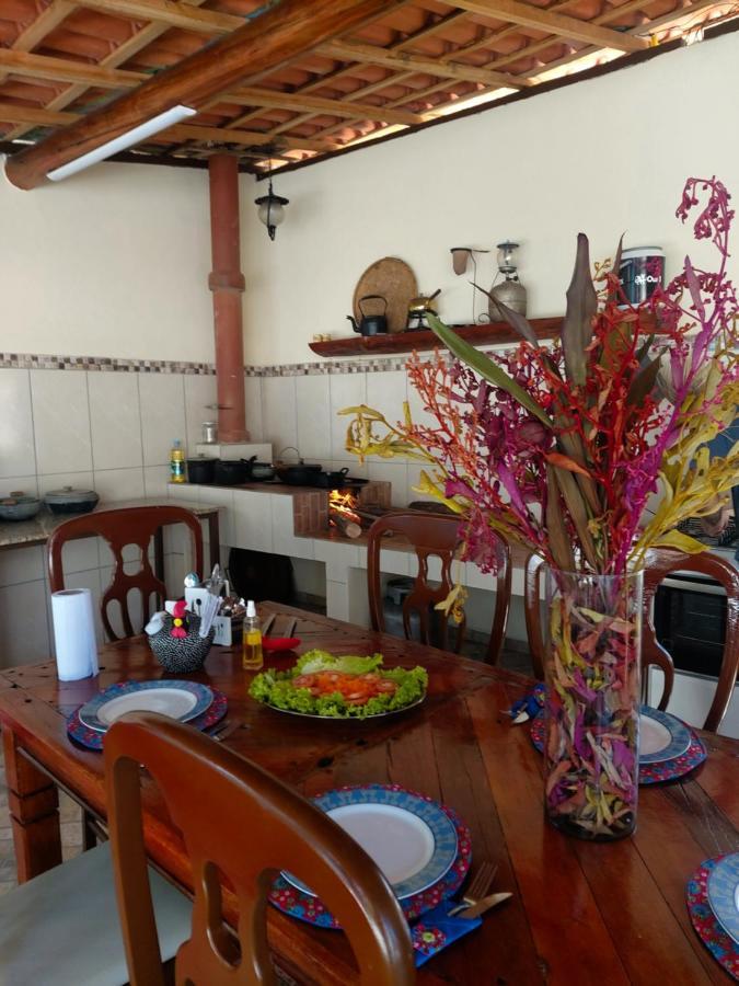 Chale Pavao Azul Hotel Cunha Bagian luar foto