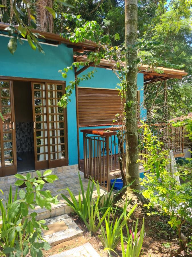 Chale Pavao Azul Hotel Cunha Bagian luar foto