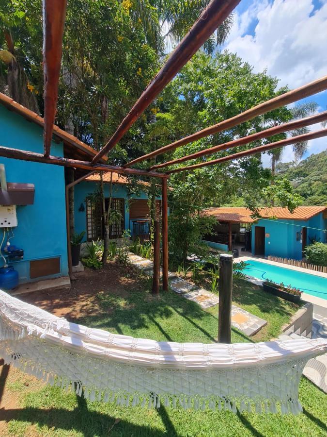 Chale Pavao Azul Hotel Cunha Bagian luar foto