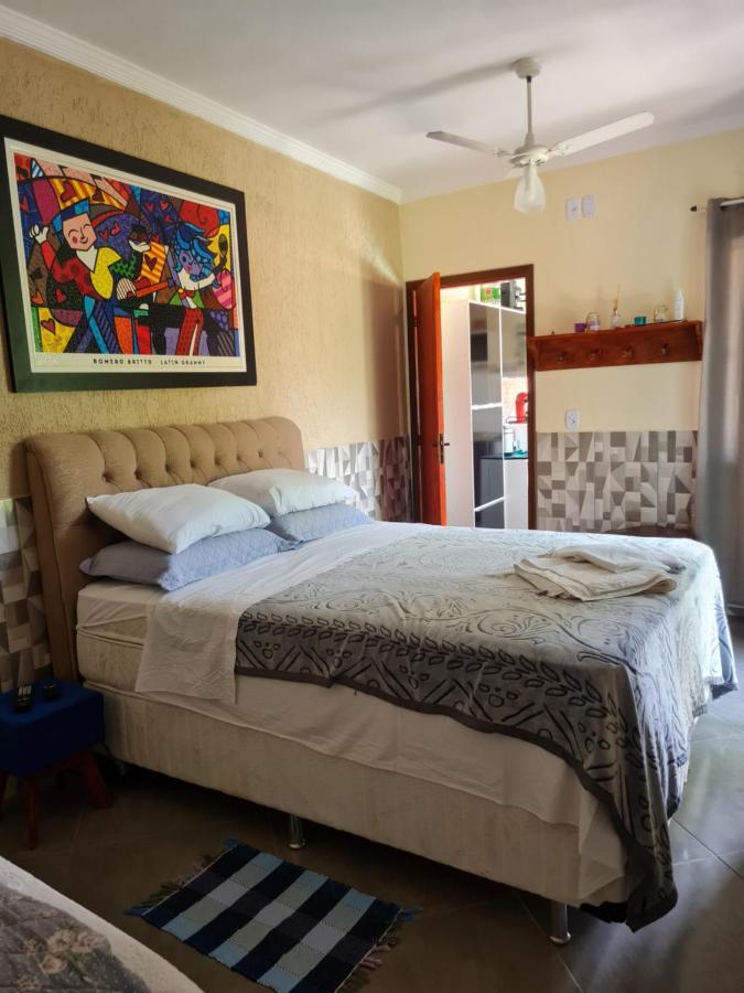 Chale Pavao Azul Hotel Cunha Bagian luar foto